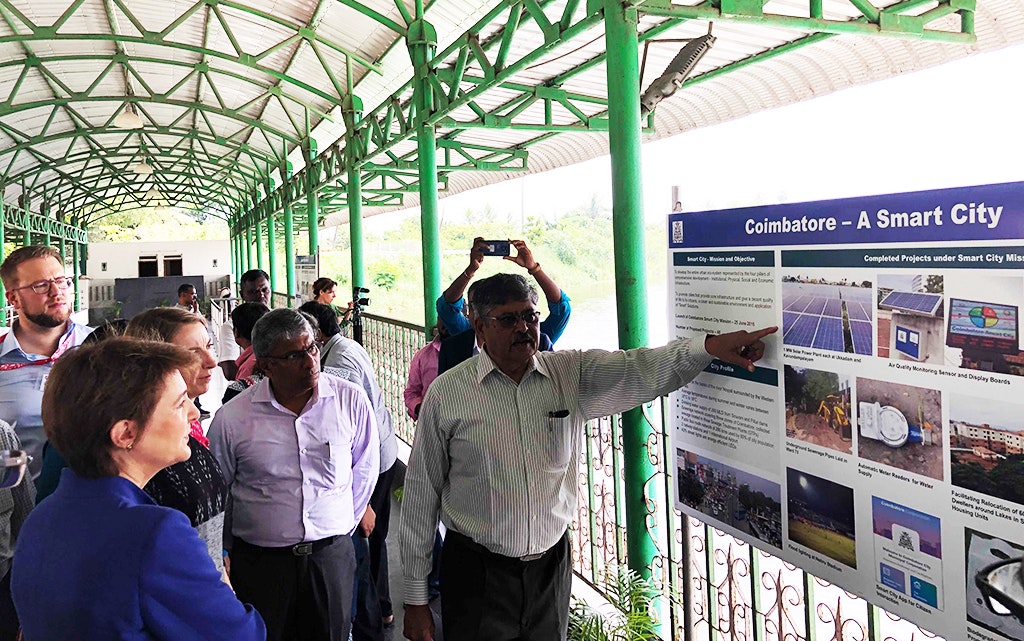 Singanallur-See in Coimbatore: Wassermanagement-Projekt im Rahmen des CapaCITIES-Programms  