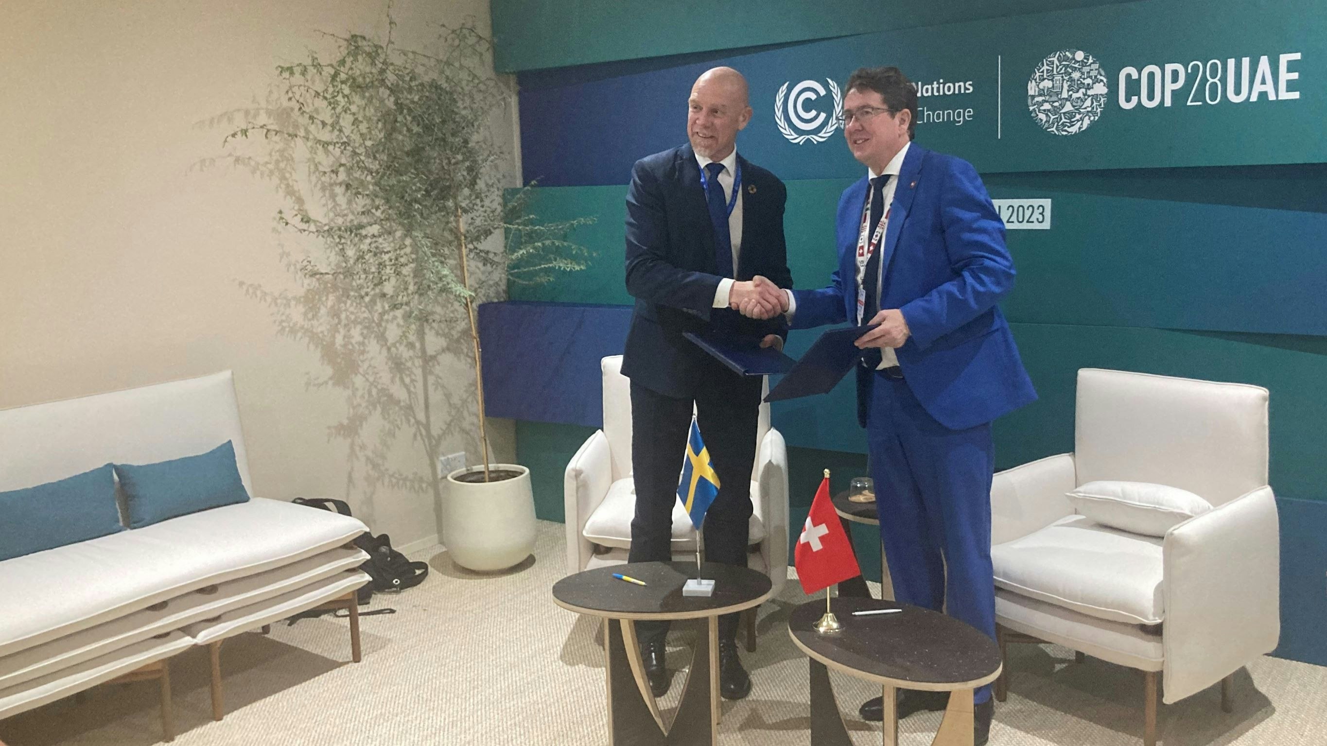 Bilaterales Treffen mit Robert Andrén, dem Generaldirektor der schwedischen Energieagentur