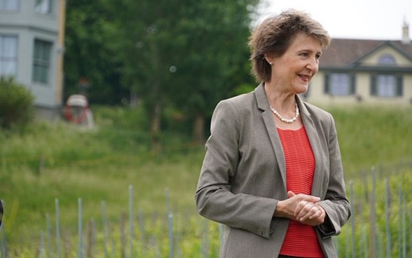 Bundespräsidentin Sommaruga