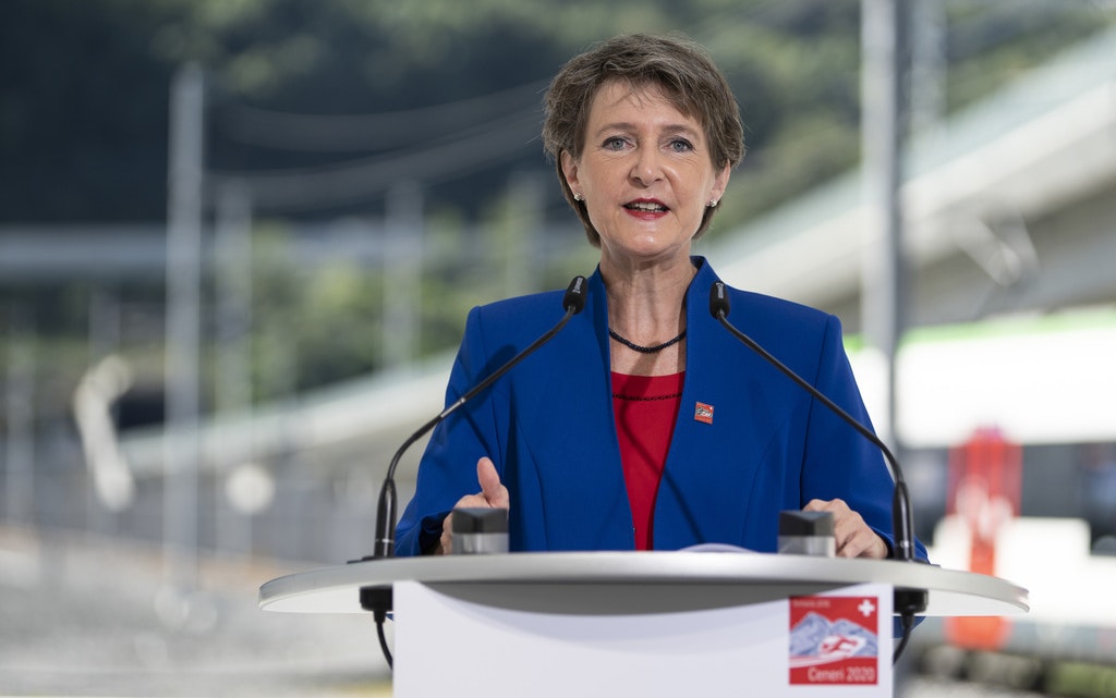 Rede von Bundespräsidentin Sommaruga