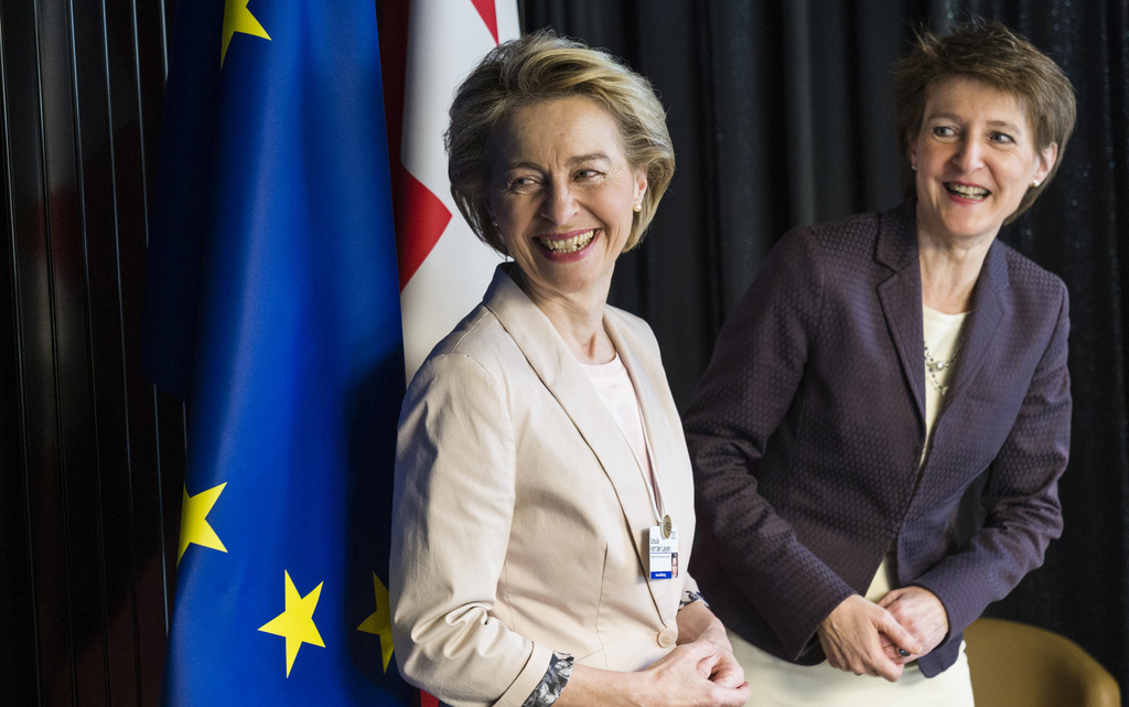 Simonetta Sommaruga and Ursula von der Leyen