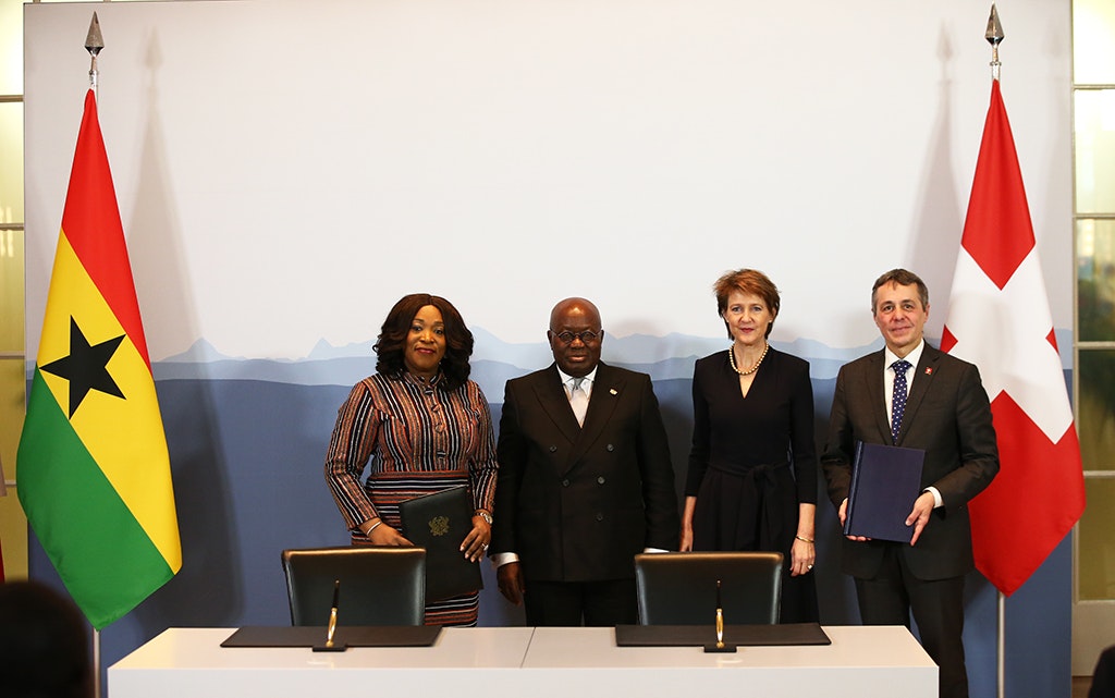 Signing of the memorandum of understanding