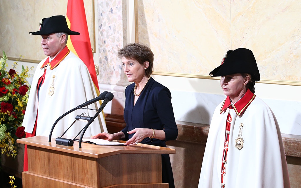 Official address by President Simonetta Sommaruga to mark the State Visit by President Nana Akufo-Addo, Ghana