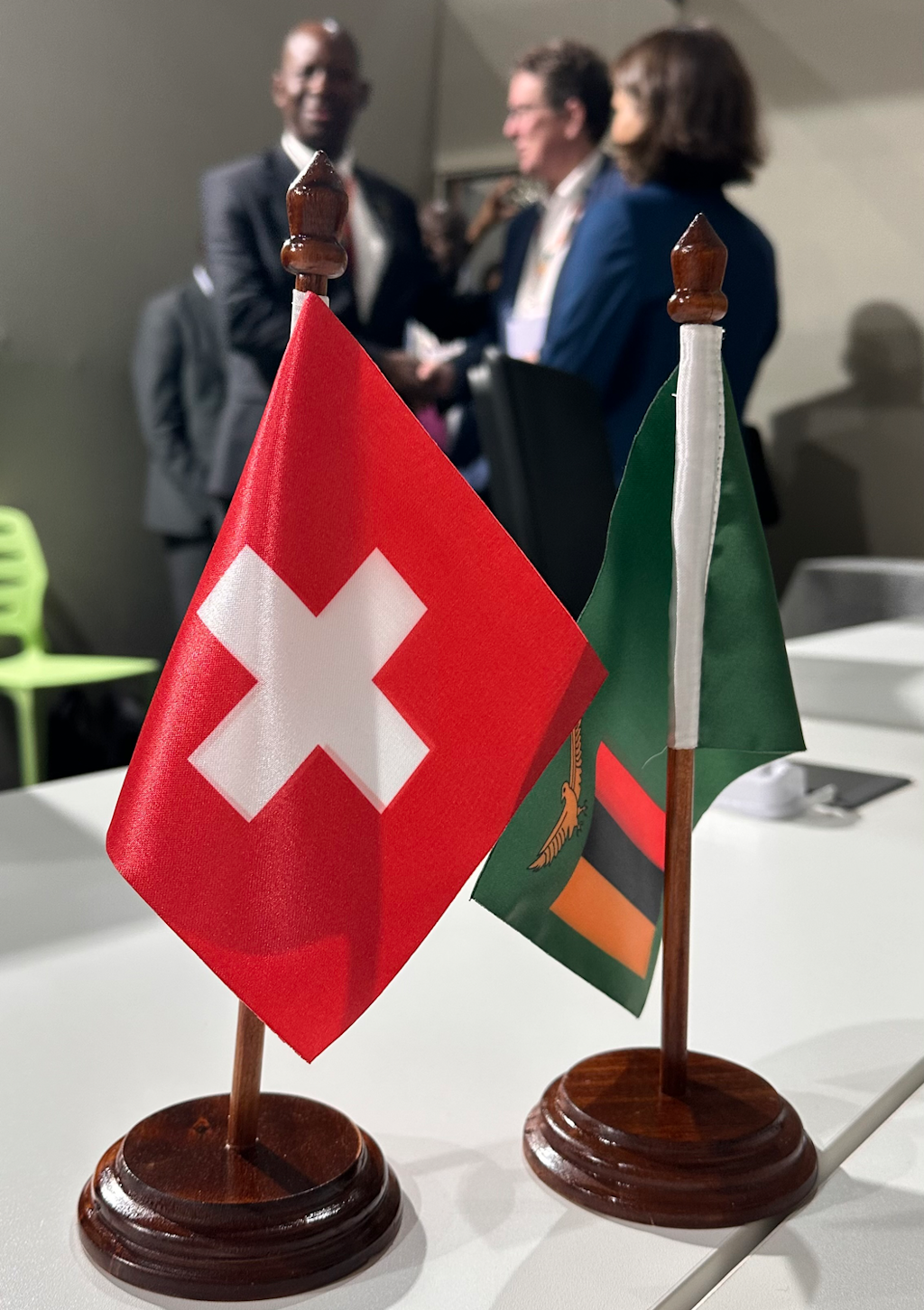 Switzerland and Zambia