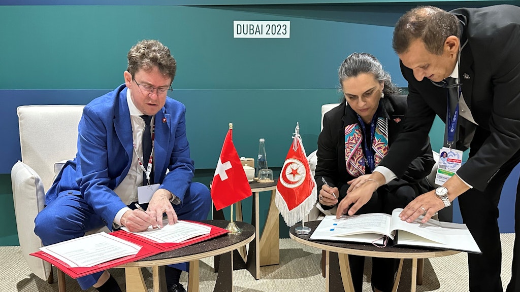 Bilateral agreement with Tunisia: Environment Minister Leila Chikhaoui Mahdaoui