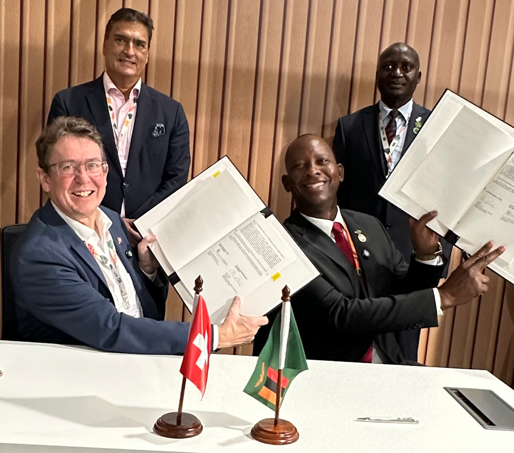 Climate agreement with Zambia