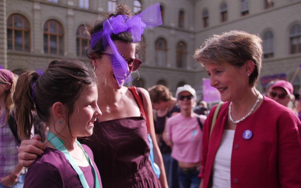 Sur la Place fédérale, Berne