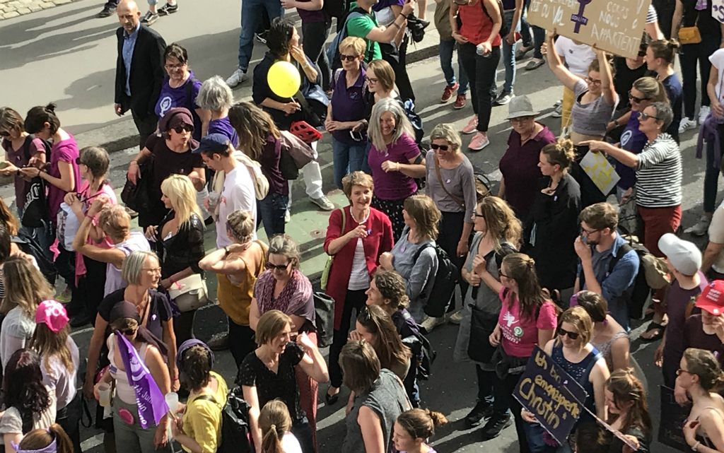 Le cortège à travers la ville, Berne