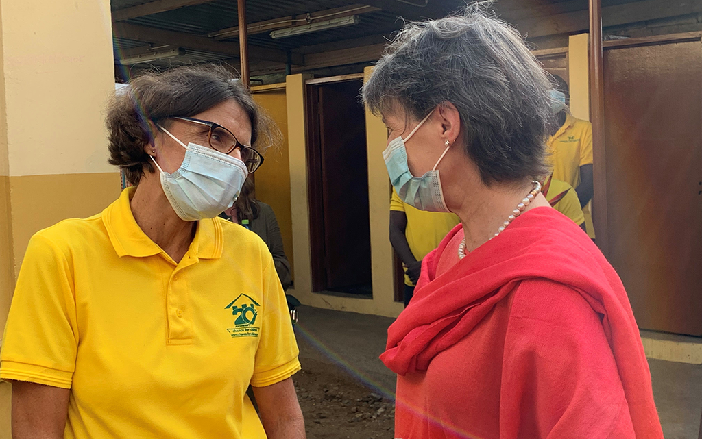 Daniela Rüdisüli et Simonetta Sommaruga