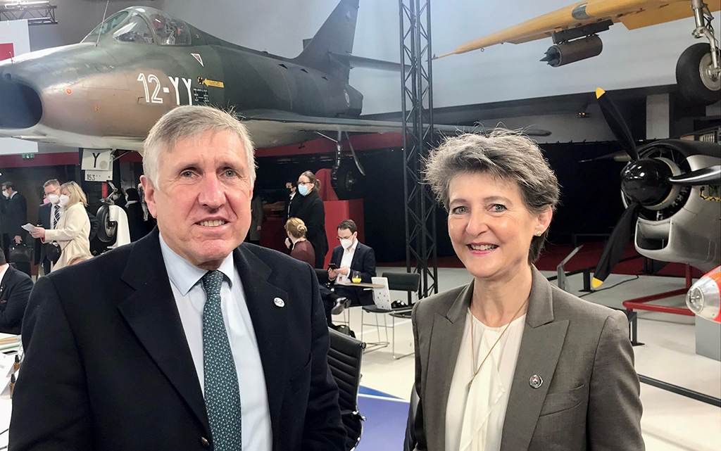 Simonetta Sommaruga et François Bausch