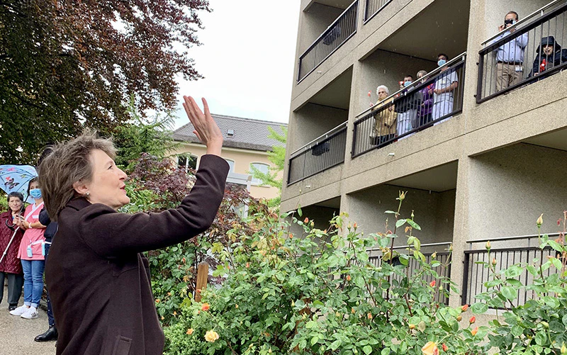 Besuch Neuenburg Altersheim