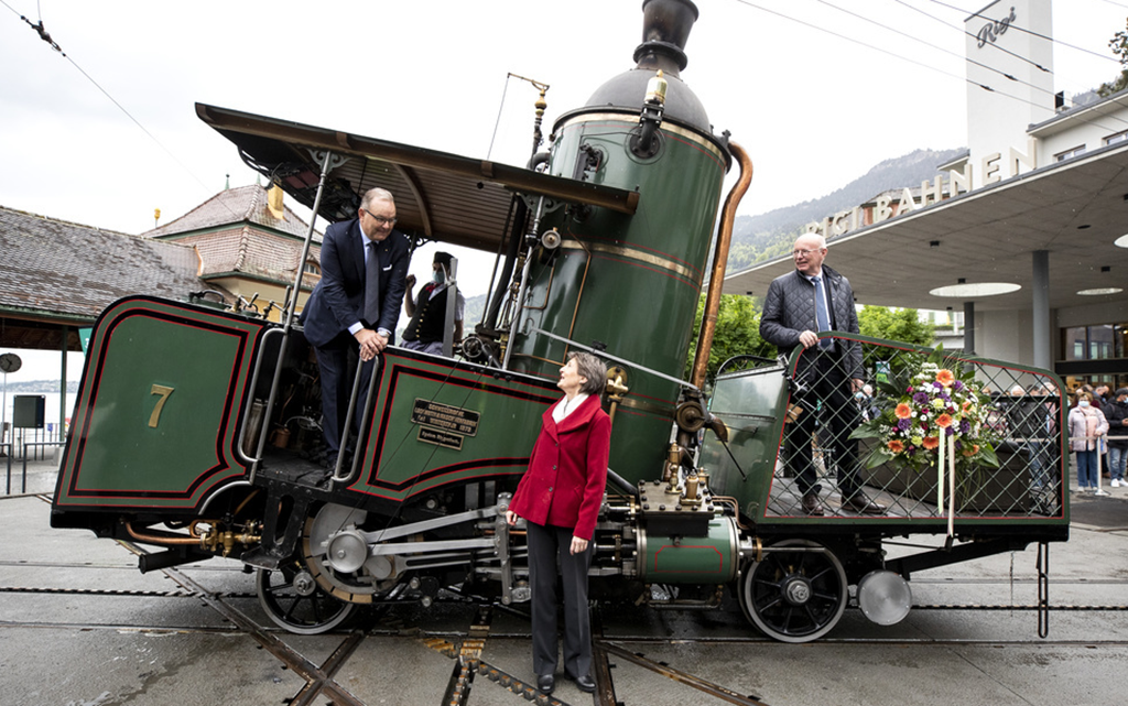 L’anniversario dell’inaugurazione a Vitznau 