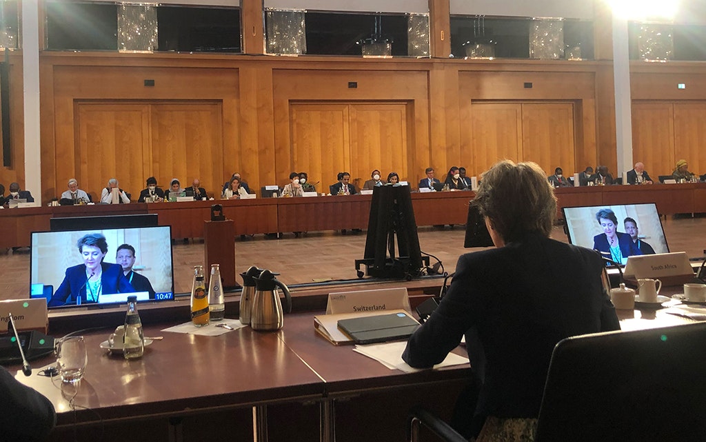 Dialogo sul clima di Petersberg: Pannello