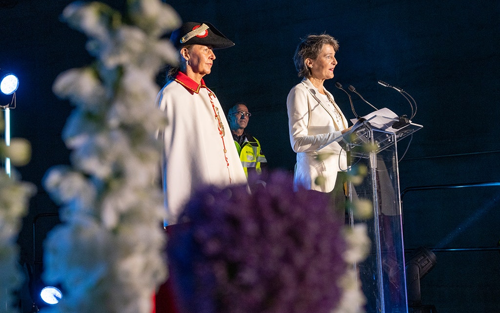 Discorso della consigliera federale Sommaruga durante la cerimonia di inaugurazione