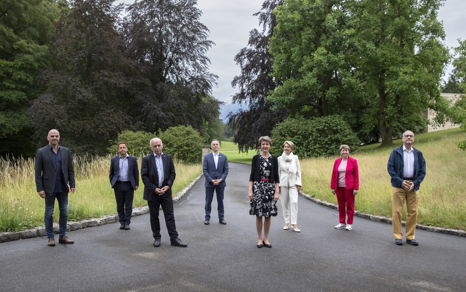 Der Gesamtbundesrat auf der Bundesratsreise