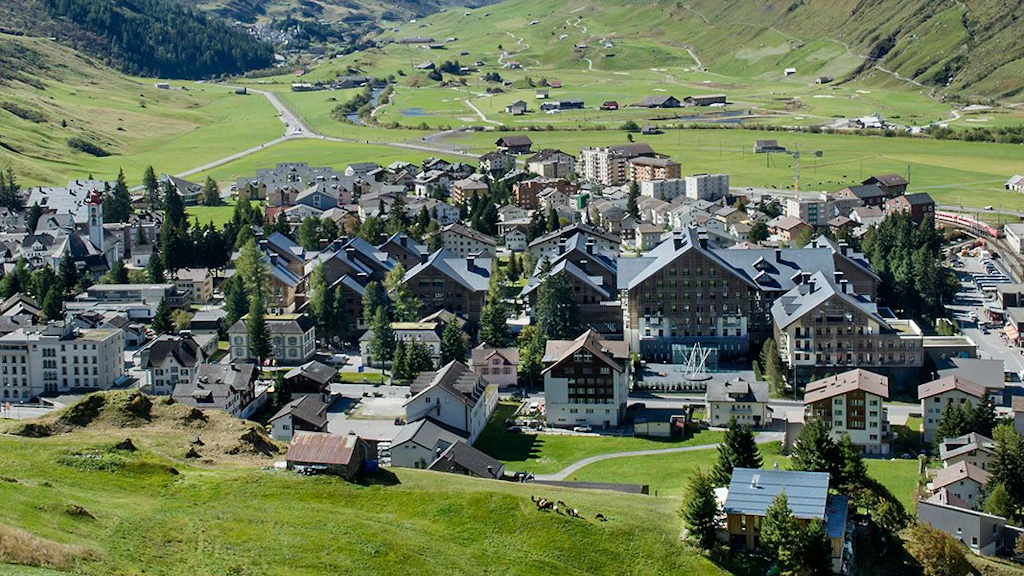 Fotografia ord l'aria di Andermatt