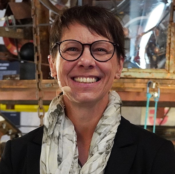 Anne Challandes, presidenta da l'Uniun da las puras svizras